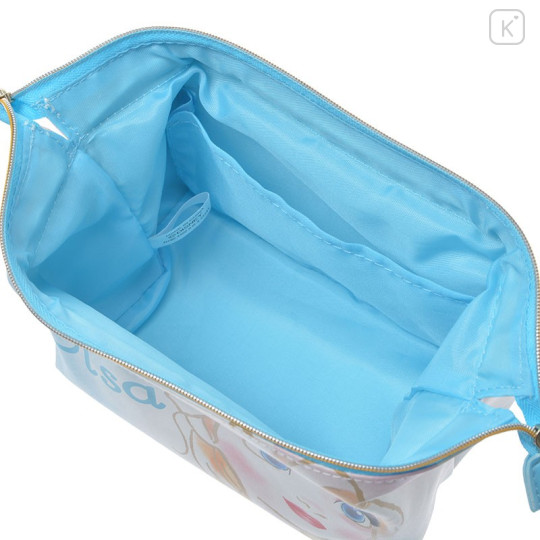 Japan Disney Store Watercolor Painting Pouch - Frozen Elsa - 4