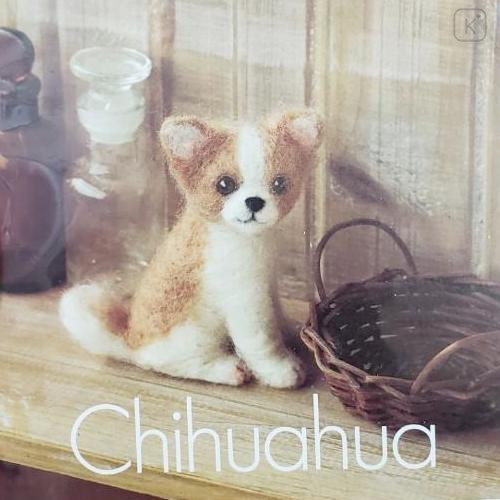 Japan Hamanaka Wool Needle Felting Kit Chihuahua Kawaii Limited