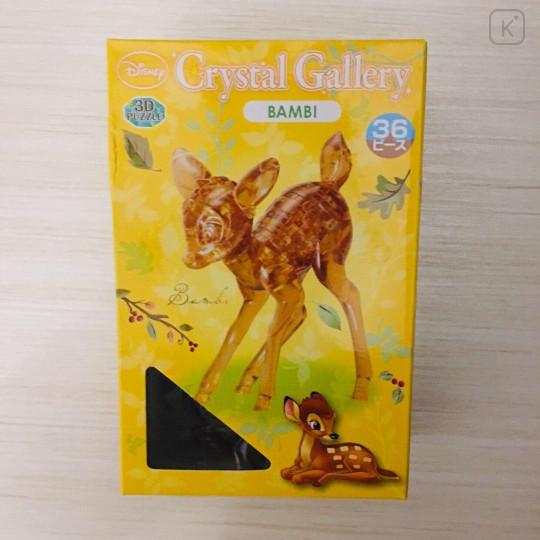 Japan Disney Crystal Gallery 3D Puzzle 36pcs - Bambi - 1