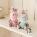 Japan Hamanaka Wool Needle Felting Kit - Twins Rabbits - 1