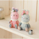 Japan Hamanaka Wool Needle Felting Kit - Twins Rabbits