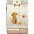 Japan Hamanaka Wool Needle Felting Kit - Apricot Toy Poodle - 2
