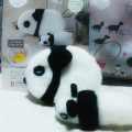 Japan Hamanaka Wool Needle Felting Kit - 2 Panda Cleaners - 3
