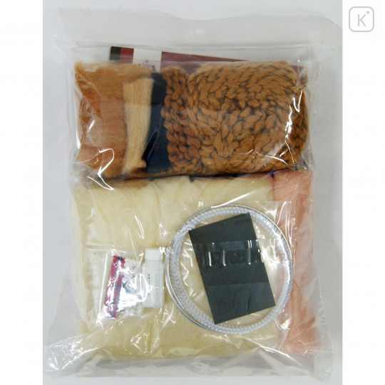 Japan Hamanaka Wool Needle Felting Lesson Kit - Toy Poodle - 5