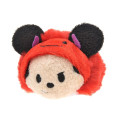 Japan Disney Store Tsum Tsum Mini Plush (S) - Horn Hat Mickey × Halloween 2015 - 1