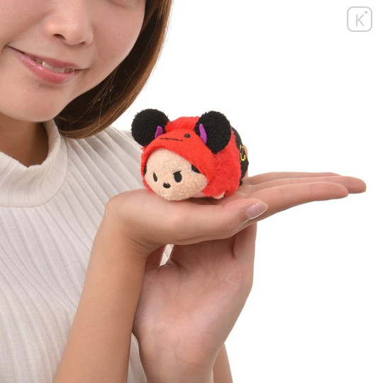 Japan Disney Store Tsum Tsum Mini Plush (S) - Horn Hat Mickey × Halloween 2015 - 7