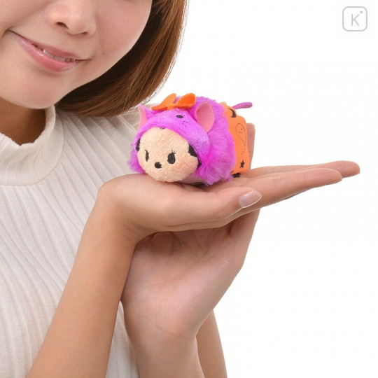 Japan Disney Store Tsum Tsum Mini Plush (S) - Cat Hat Minnie × Halloween 2015 - 7