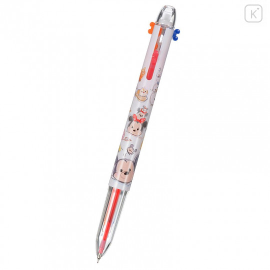 Japan Disney Store Tsum Tsum Hi-Tec-C Coleto 3 Color Multi Ball Pen - Mickey & Friends - 1