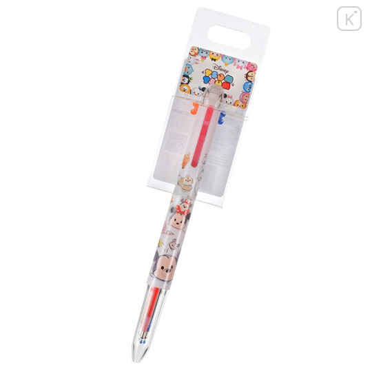 Japan Disney Store Tsum Tsum Hi-Tec-C Coleto 3 Color Multi Gel Pen - Mickey & Friends - 2