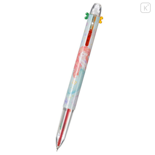 Japan Disney Store Hi-Tec-C Coleto 3 Color Multi Gel Pen - Ariel - 1