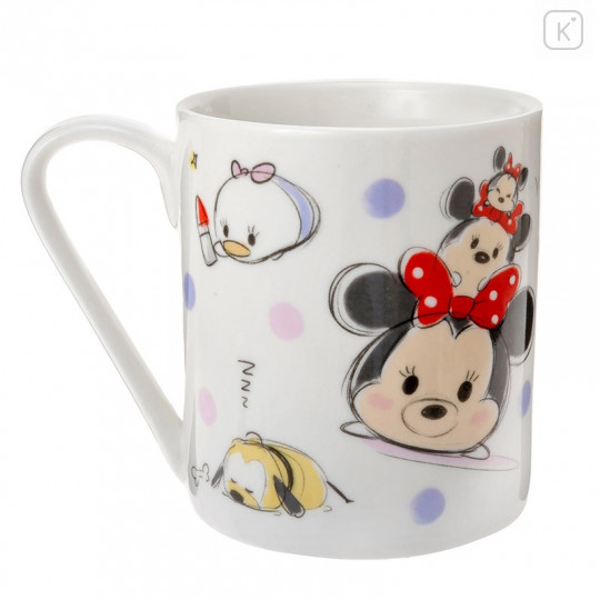 Japan Disney Store Tsum Tsum Ceramics Mug - Mickey & Friends - 2