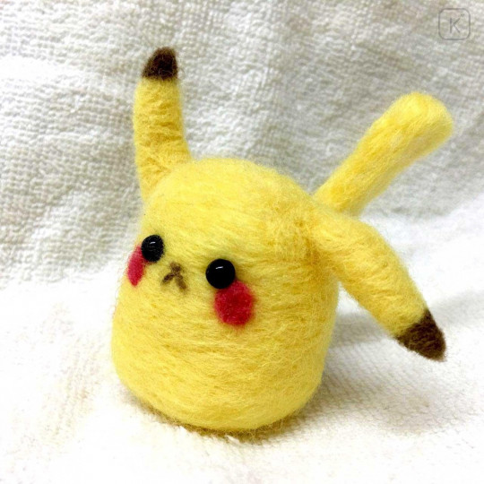 DIY Needle Felting Kit - Pokemon Pikachu - 2