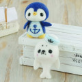 Japan Hamanaka Wool Needle Felting Kit - Sailor Penguin & Seal - 1