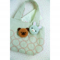 Japan Hamanaka Aclaine Pom Pom Craft Kit - Soft and Fluffy Rabbit and Bear Bonbon Brooch - 5