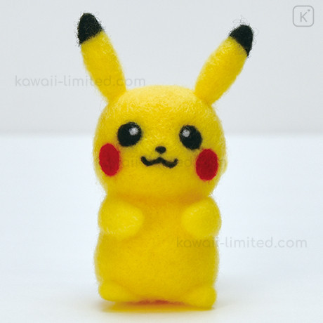 Needle Felted Pikachu Pokemon - Needle Felting Kits