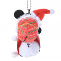 Japan Disney Store Tsum Tsum Key Chain - Mickey & Minnie × Santa Christmas - 4