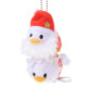 Japan Disney Store Tsum Tsum Key Chain - Donald & Daisy × Santa Christmas