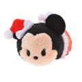 Japan Disney Store Tsum Tsum Mini Plush (S) - Minnie × Christmas 2015 - 1