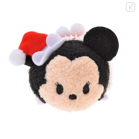 Japan Disney Store Tsum Tsum Mini Plush (S) - Minnie × Christmas 2015 - 2