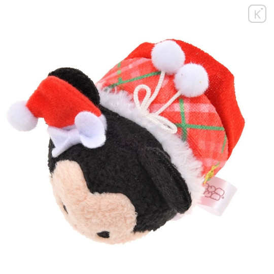 Japan Disney Store Tsum Tsum Mini Plush (S) - Minnie × Christmas 2015 - 5
