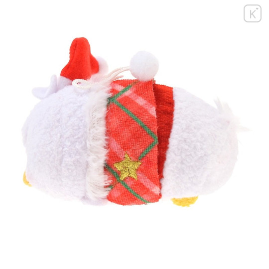 Japan Disney Store Tsum Tsum Mini Plush (S) - Daisy × Christmas 2015 - 3