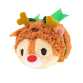 Japan Disney Store Tsum Tsum Mini Plush (S) - Dale × Christmas 2015 - 1