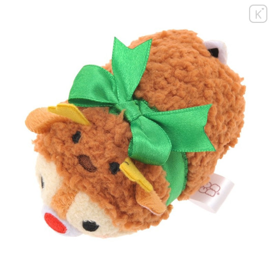 Japan Disney Store Tsum Tsum Mini Plush (S) - Dale × Christmas 2015 - 5