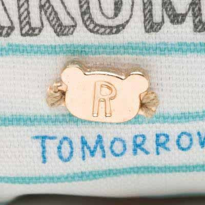 Japan Rilakkuma Zipper Makeup Stationery Pencil Bag Pouch - White & Blue - 2
