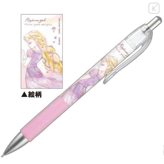 Japan Disney Princess Tangled Rapunzel Luna 0.5mm Mechanical Pencil - 1