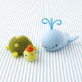 Japan Hamanaka Aclaine Needle Felting Kit - Tortoise & Whale - 1