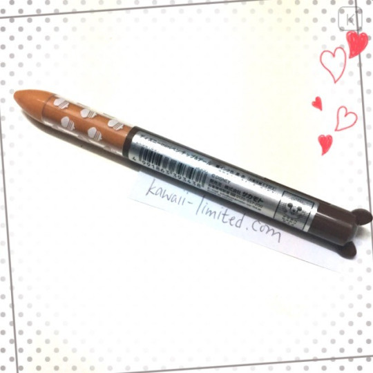 Japan Disney Two Color Mimi Pen - Chip & Dale - 3