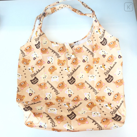 San-X Rilakkuma Eco Shopping Bag - Beige - 1