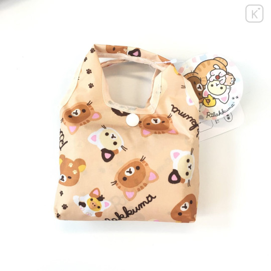 San-X Rilakkuma Eco Shopping Bag - Beige - 2