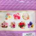 Japan Zip Flake Seal Sticker 70pcs - Flower - 2
