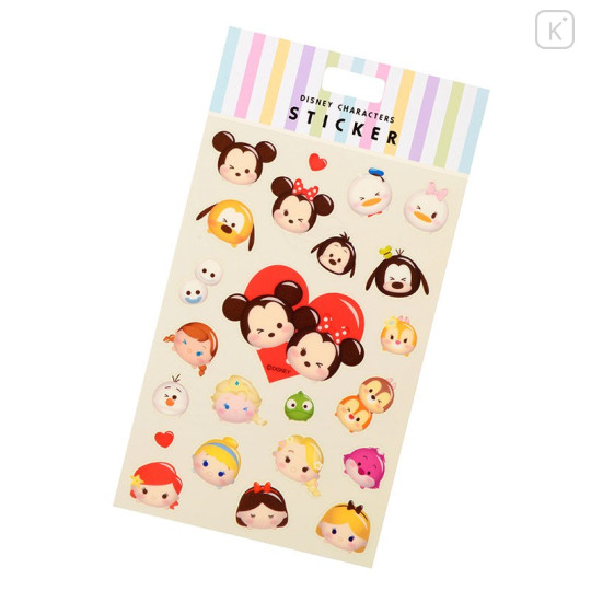 Japan Disney Store Tsum Tsum Sticker - Disney Friends - 1