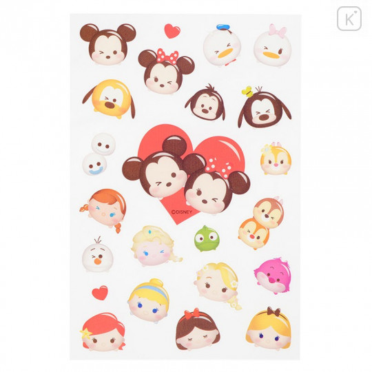 Japan Disney Store Tsum Tsum Sticker - Disney Friends - 2