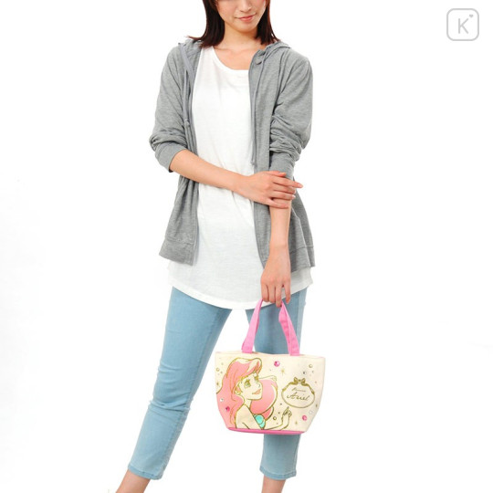 Japan Disney Store Princess Mini Tote Bag - Ariel - 5