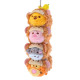 Japan Disney Store Tsum Tsum Pair Plush Keychain - Pooh & Friends × 2016 New Year Monkey