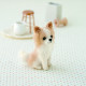 Japan Hamanaka Wool Needle Felting Kit - Long Coat Chihuahua