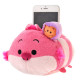 Japan Disney Store Tsum Tsum Plush Phone Stand - Cheshire Cat & Young Oyster