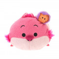 Japan Disney Store Tsum Tsum Plush Phone Stand - Cheshire Cat & Young Oyster - 3