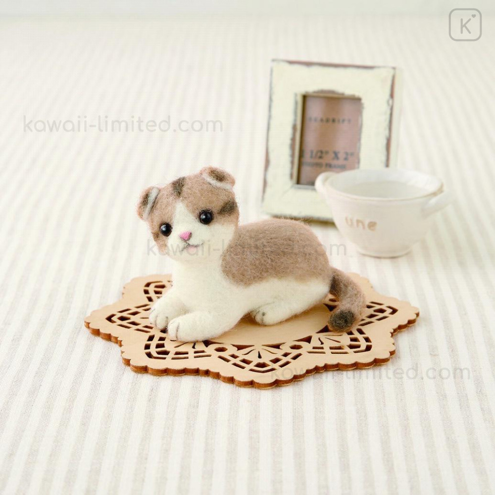 Japan Hamanaka Wool Needle Felting Kit - Cute Animal Buddy Panda
