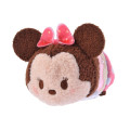 Japan Disney Store Tsum Tsum Mini Plush (S) - Cupcake Minnie × Valentine 2016 - 1