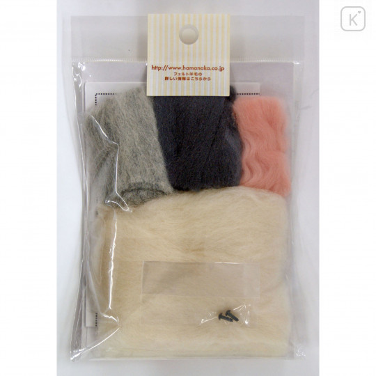 Japan Hamanaka Wool Needle Felting Kit - American Shorthair - 3
