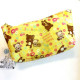 Japan San-X Pencil Case Zipper Pouch - Rilakkuma : Yellow