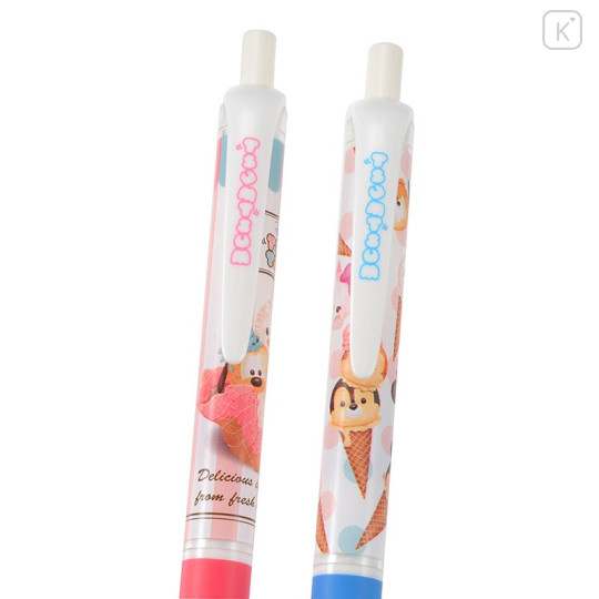 Japan Disney Store Tsum Tsum Ball Pen - Ice Cream Mickey & Friends - 4