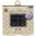 Japan Padico Jewel Mold Mini Clay & UV Resin Soft Mold - Jewelry Cut Hexagon - 1