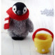 Japanese Wool Needle Felting Craft Kit - Penguin & Bucket