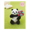 Japanese Wool Needle Felting Craft Kit - Panda & Candy - 1
