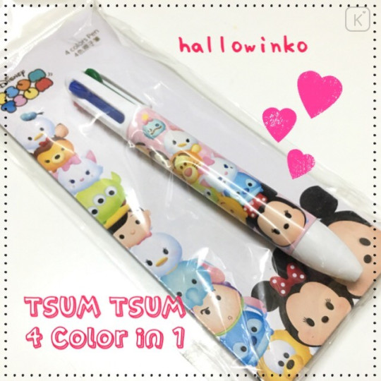 Disney Tsum Tsum 4 Color Multi Ball Pen - 1